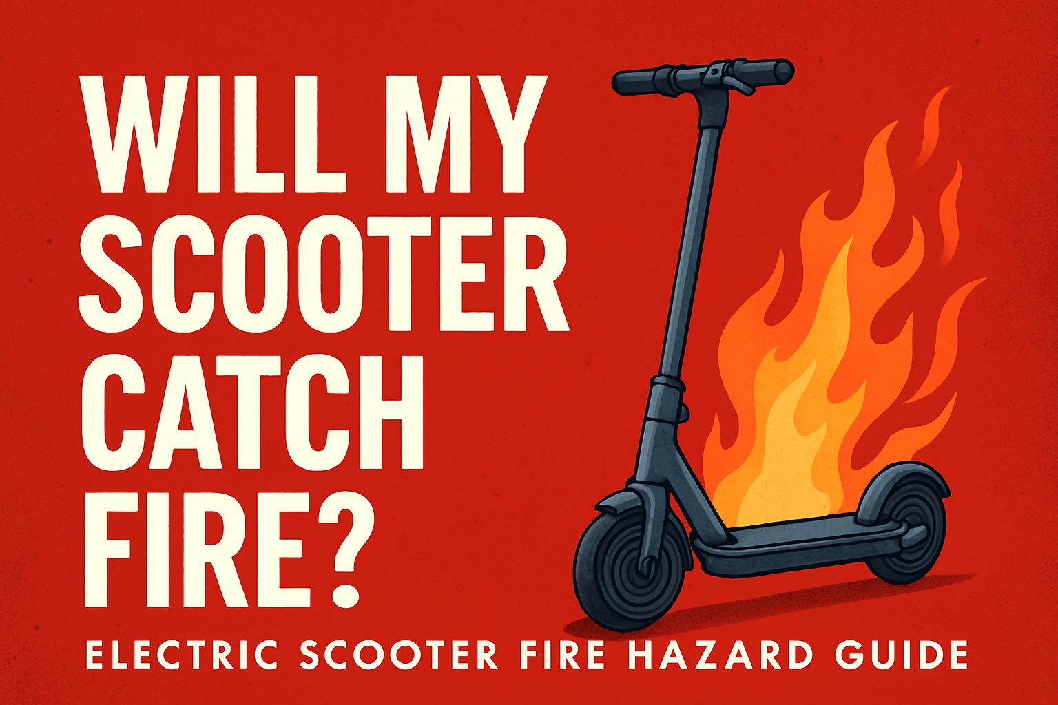 Will My Scooter Catch Fire? Electric Scooter Fire Hazard Guide